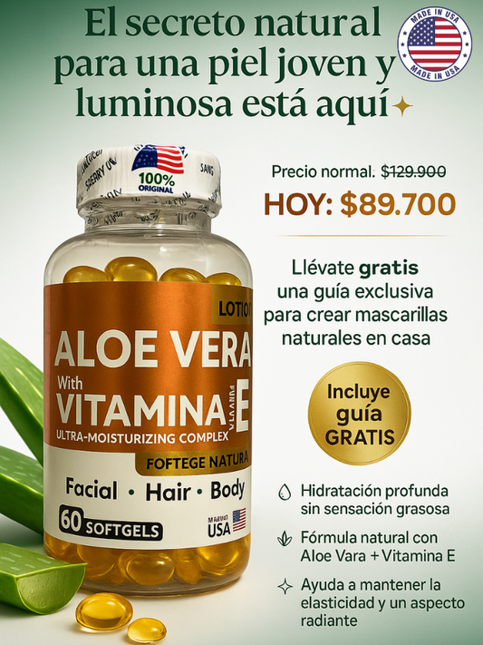 VITAMINA E + ALOE VERA x60 capsulas