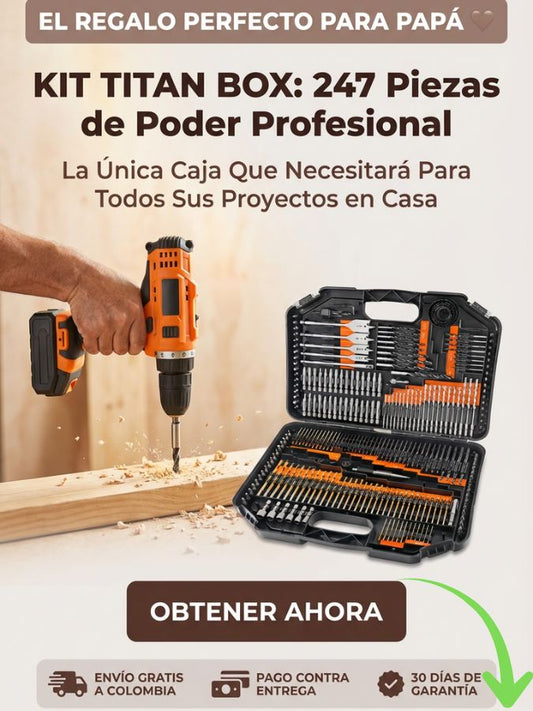 KIT TITAN BOX 247 PIEZAS
